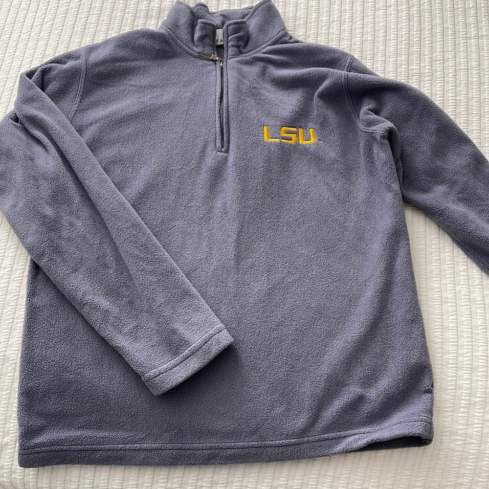 LSU QUARTER ZIP